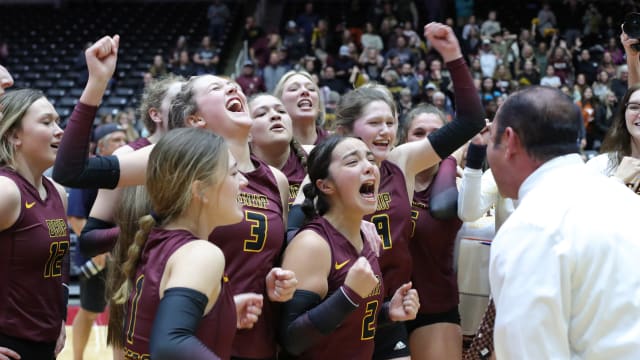 UIL 6A Girls Volleyball Championships Katy Tompkins vs Dripping Springs November 19, 2022 Photo-Michael Horbovetz03